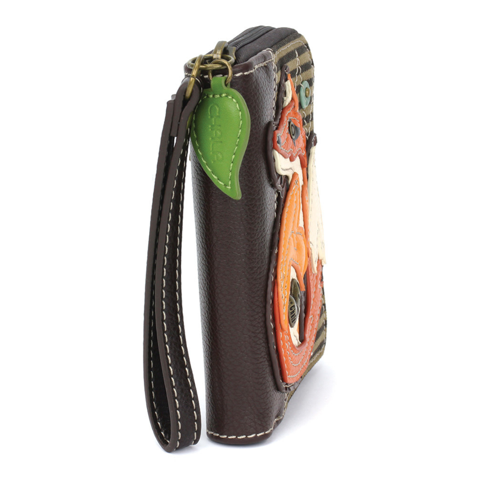 Chala Zip Around Wallet Fox A