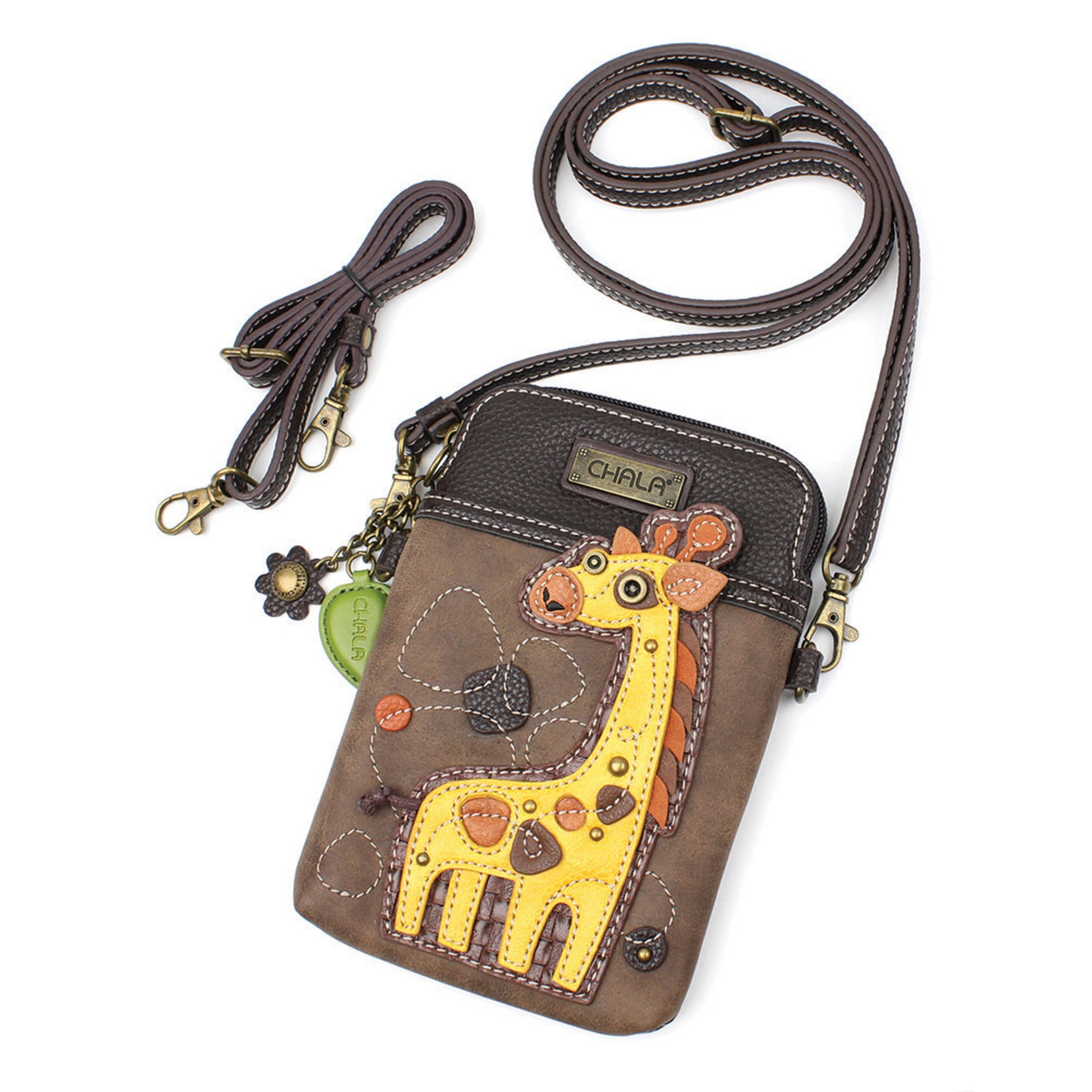 Chala Cell Phone Crossbody Giraffe