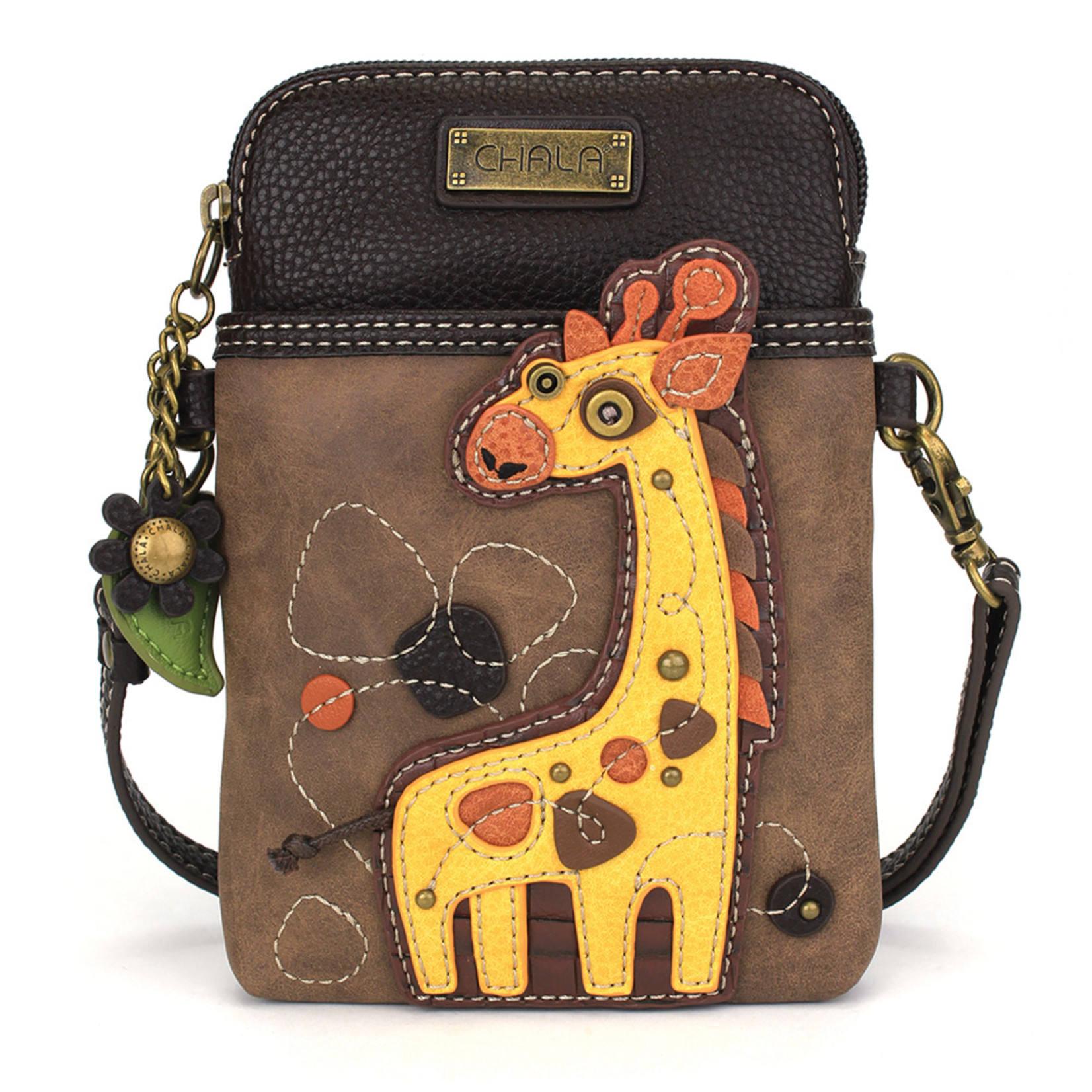 Chala Cell Phone Crossbody Giraffe