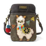 Chala Cell Phone Crossbody Llama Stripe