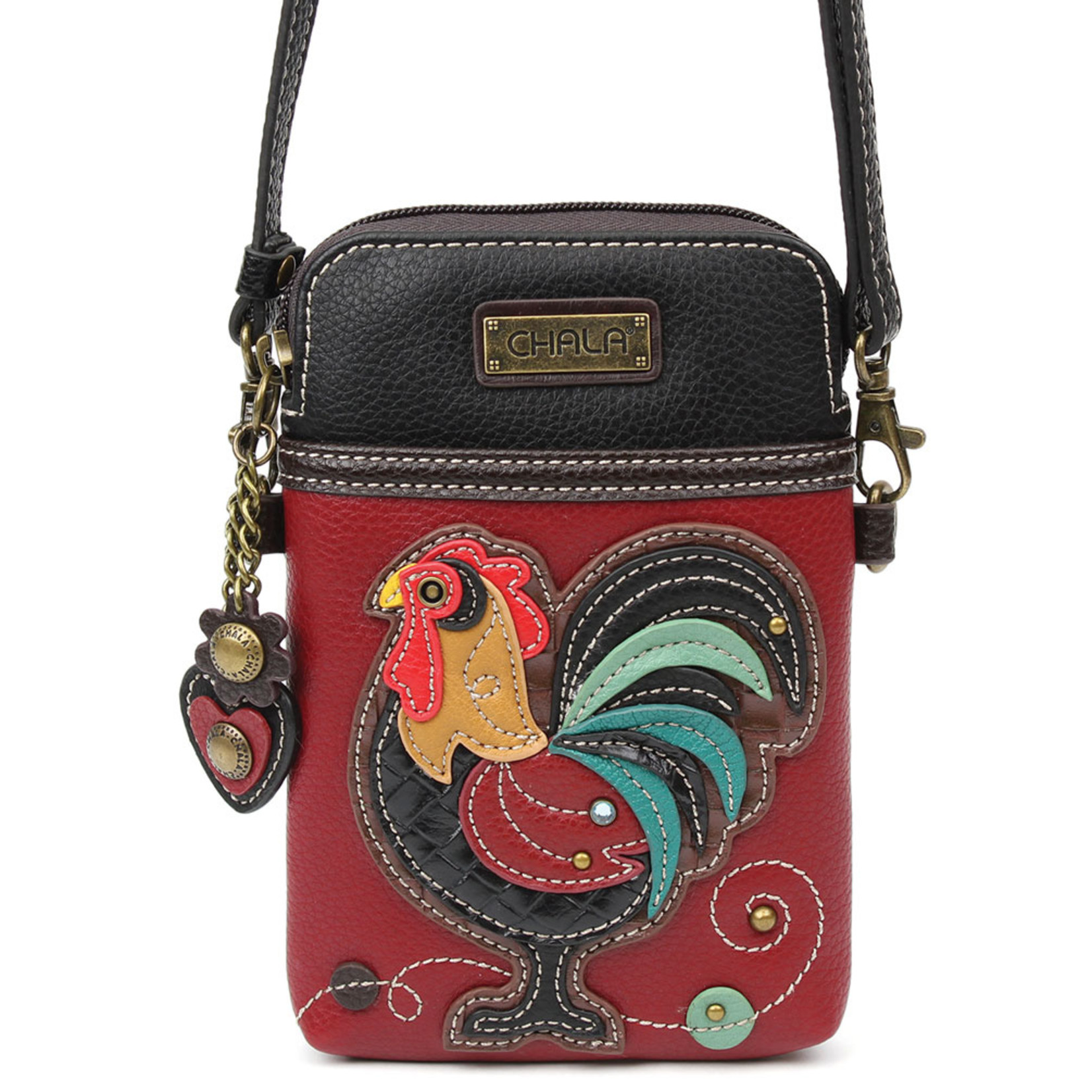 Chala Cell Phone Crossbody Rooster