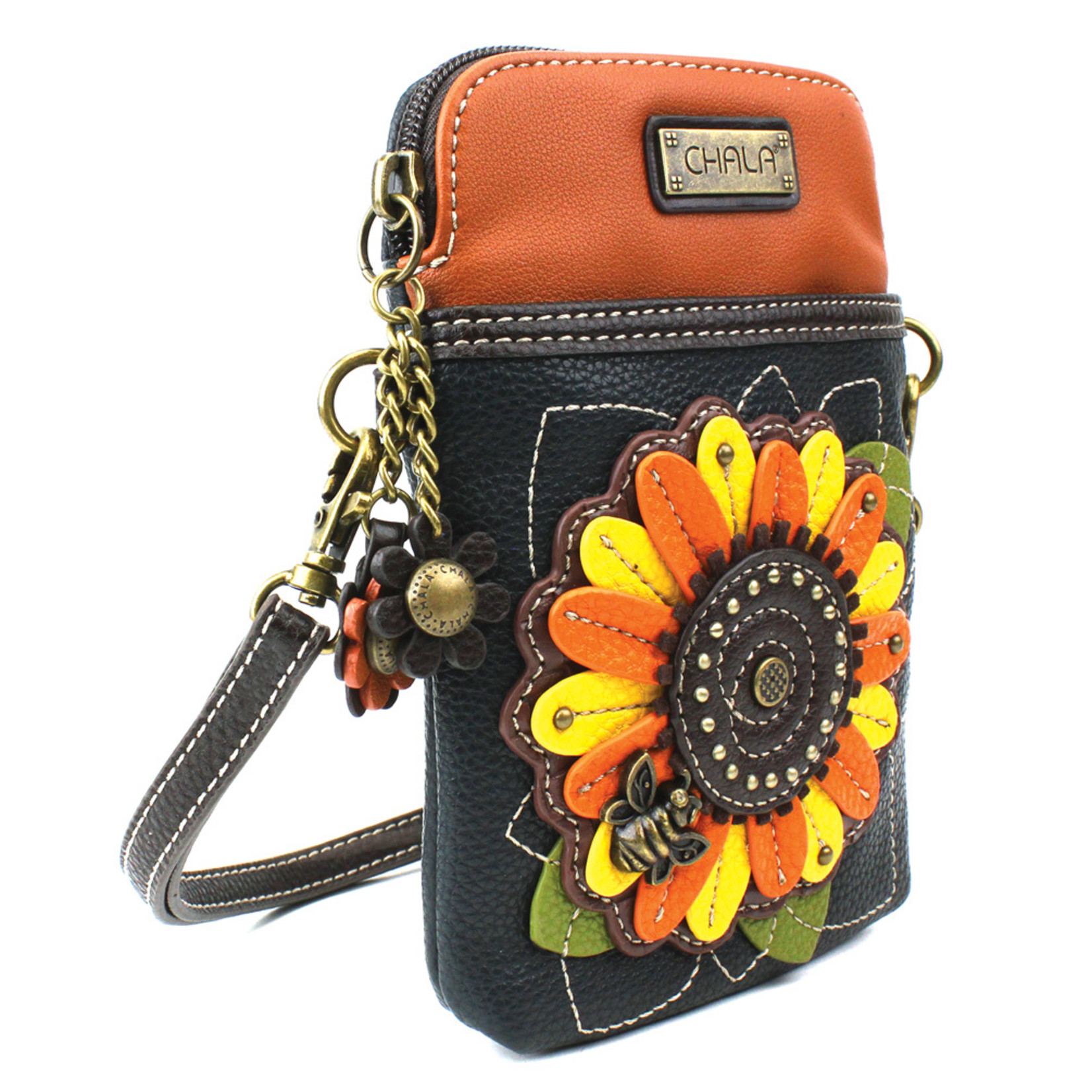 Chala Cell Phone Crossbody - Sunflower