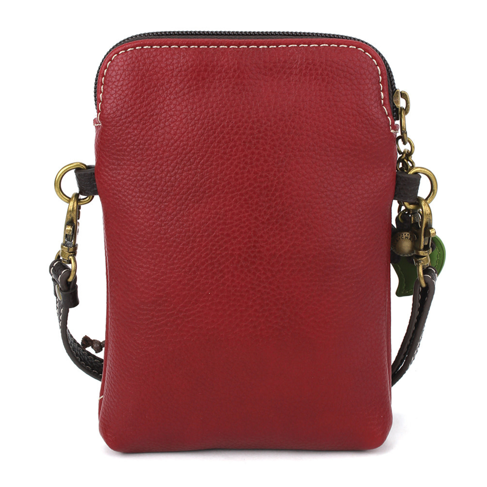 Chala Cell Phone Crossbody - Elephant Burgundy