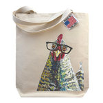 Hippie Hound Studios Chicken - Gusset Tote