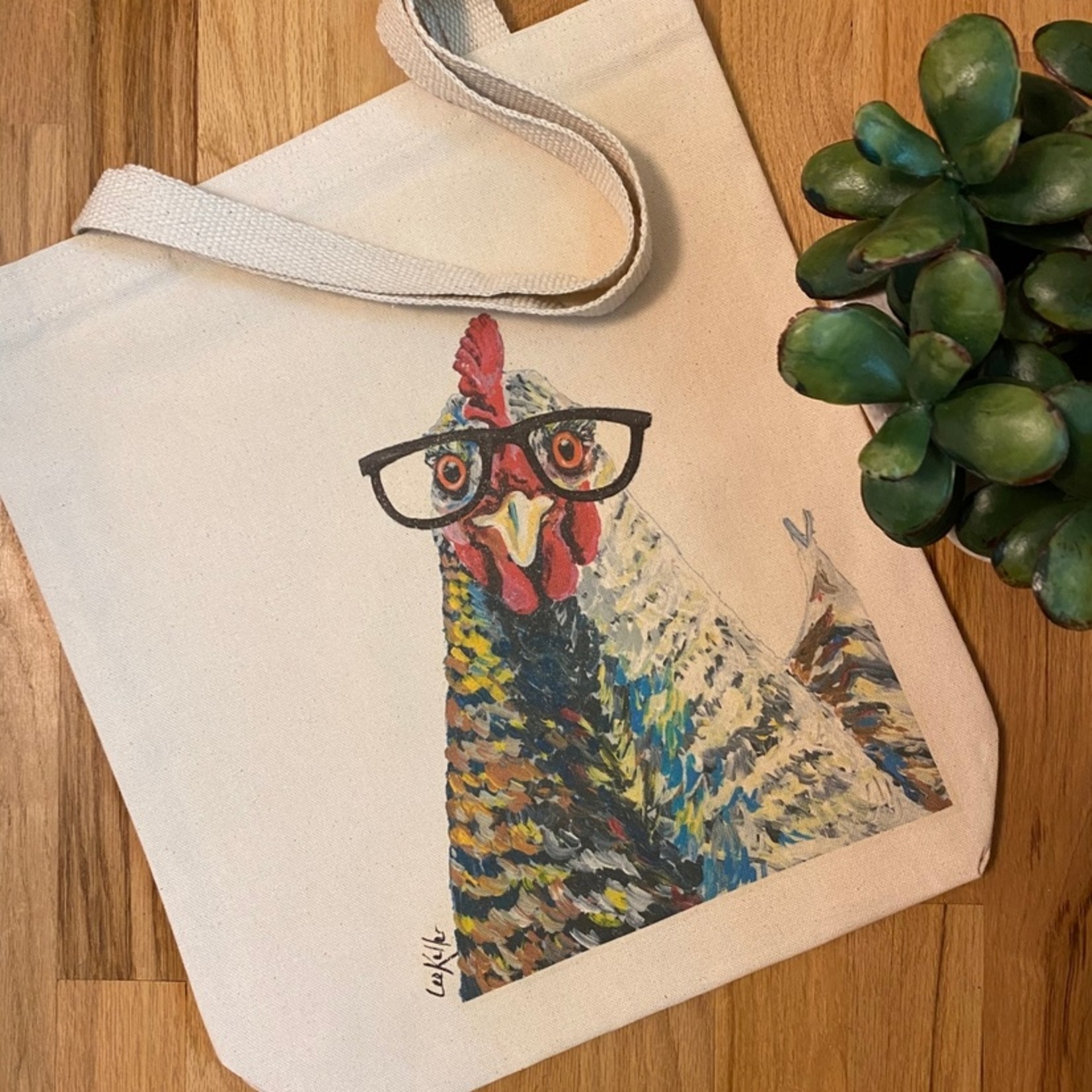 Chicken - Gusset Tote