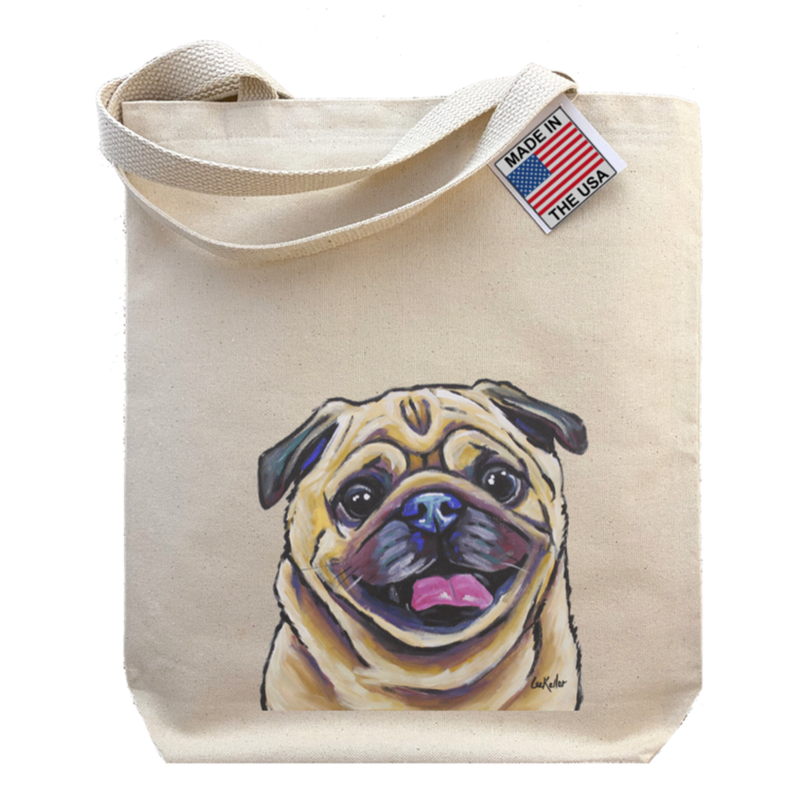 Pug - Gusset Tote
