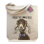 Relax I've Goat This - Gusset Tote