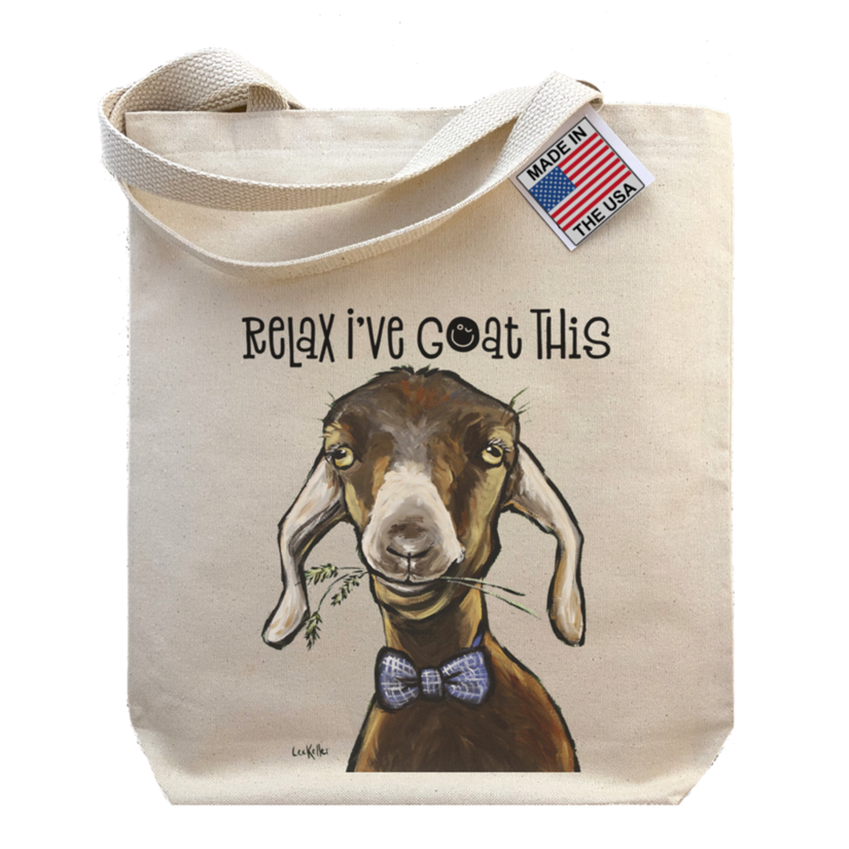 Relax I've Goat This - Gusset Tote