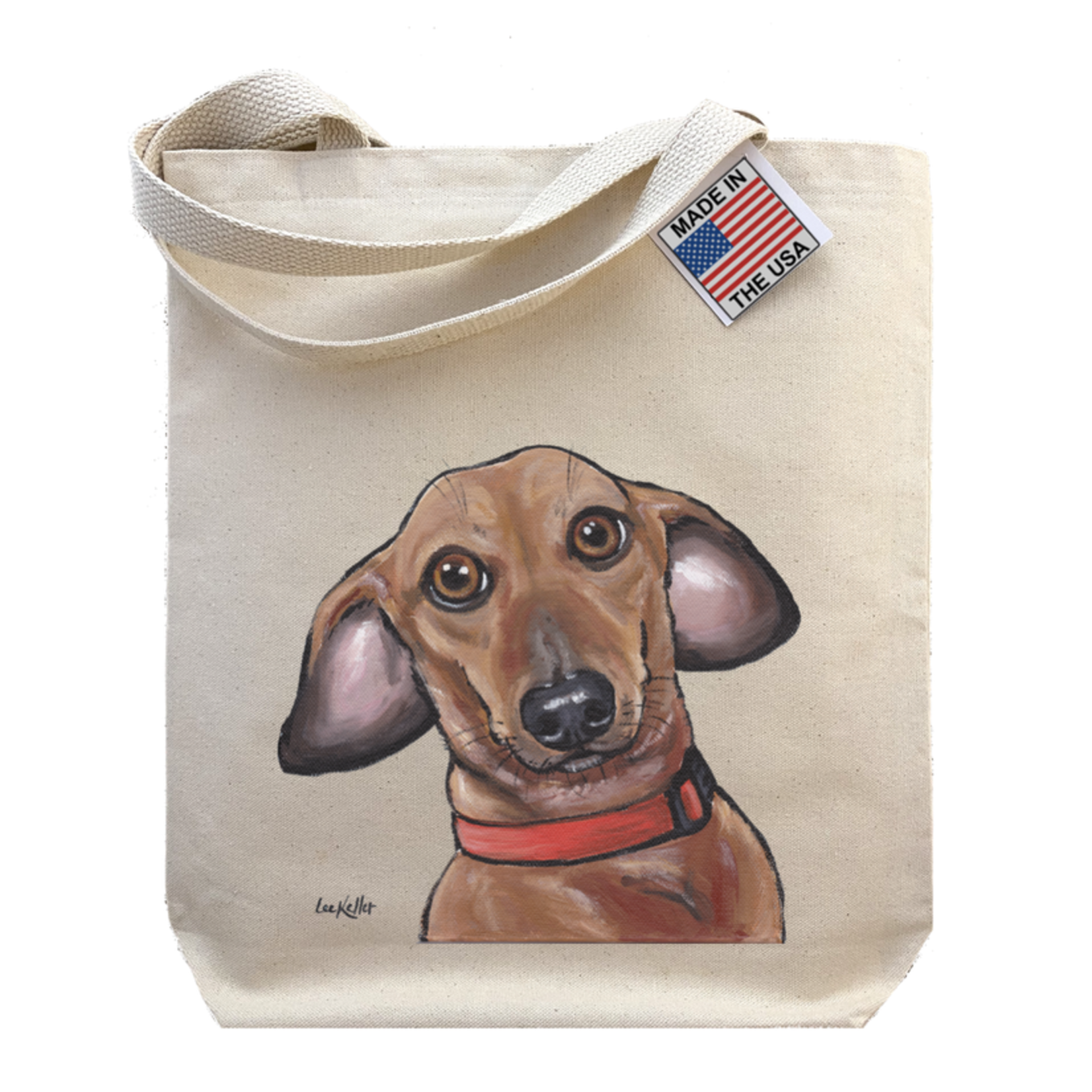Dachshund - Gusset Tote