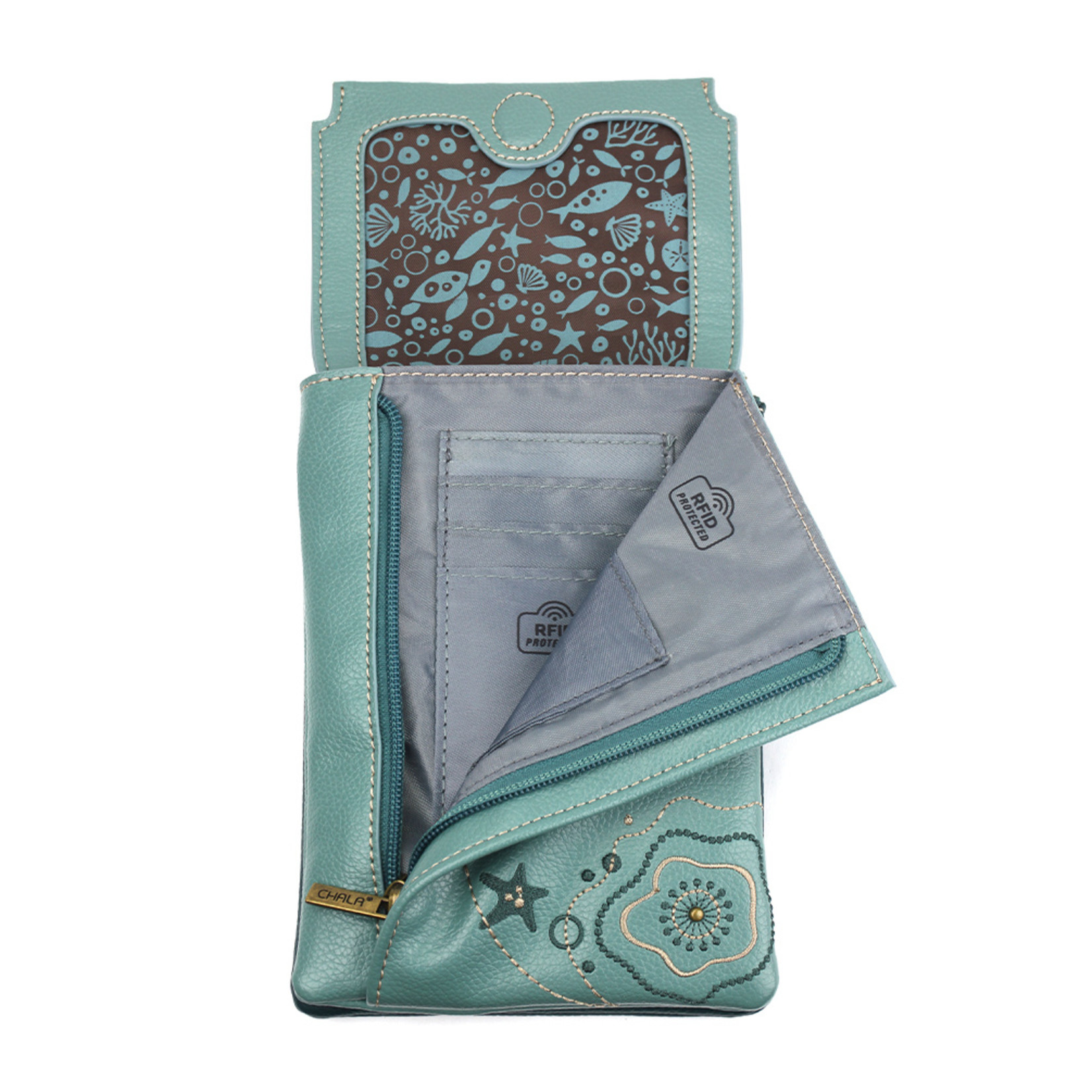 Chala Criss Cell Phone Crossbody - Turtle