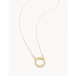 Spartina 449 Eternity Necklace 16" Crystal