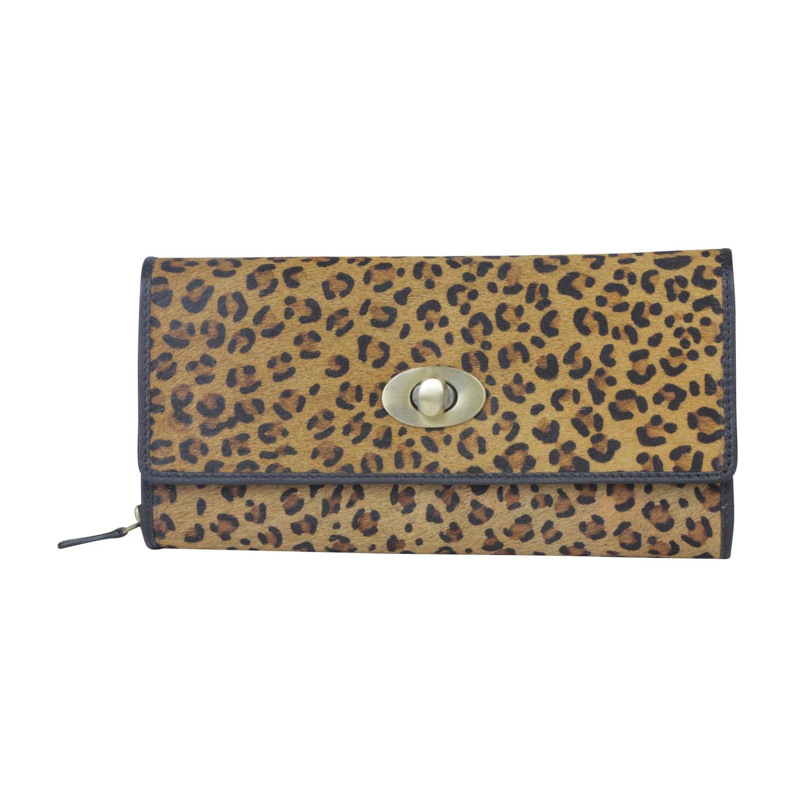 Myra Bags S-3627 Graceful Leopard Print Wallet