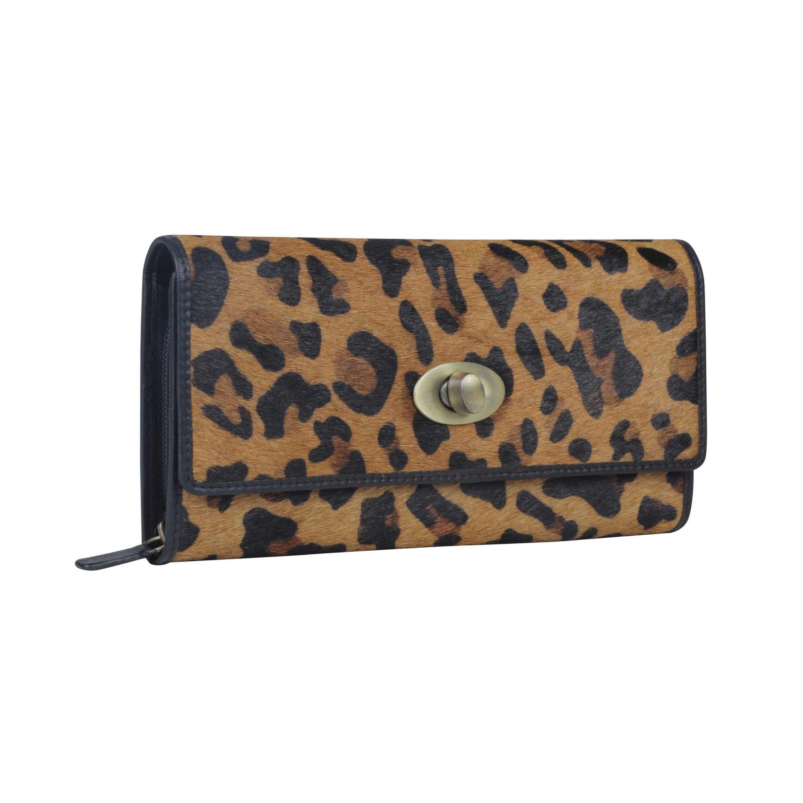 Myra Bags S-3631 Genteel Leopard Print Wallet