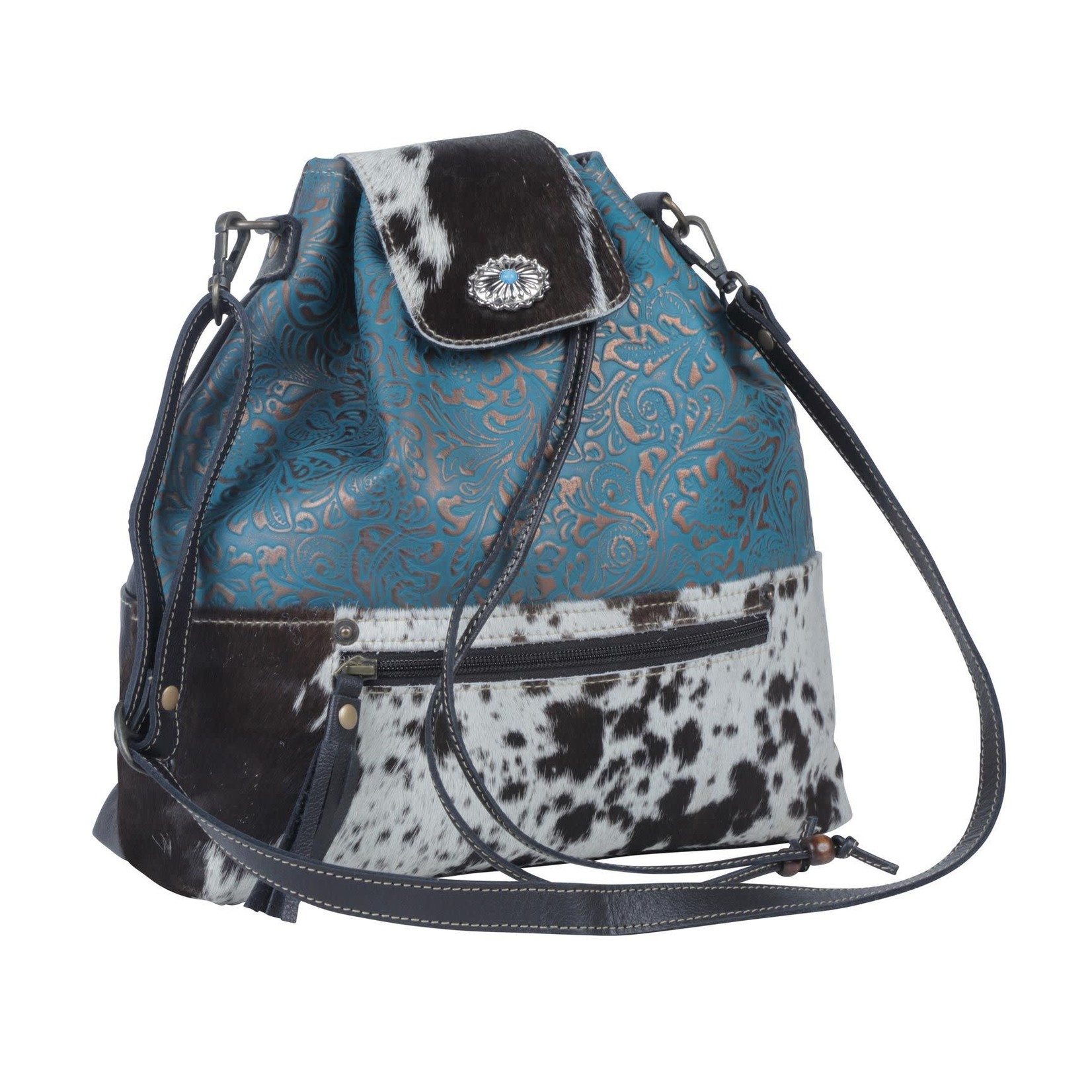 Myra Bags S-3980 Periwinkle Bucket bag