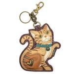 Chala Key Fob - Orange Tabby Cat