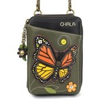 Chala Wallet Crossbody - Monarch Butterfly