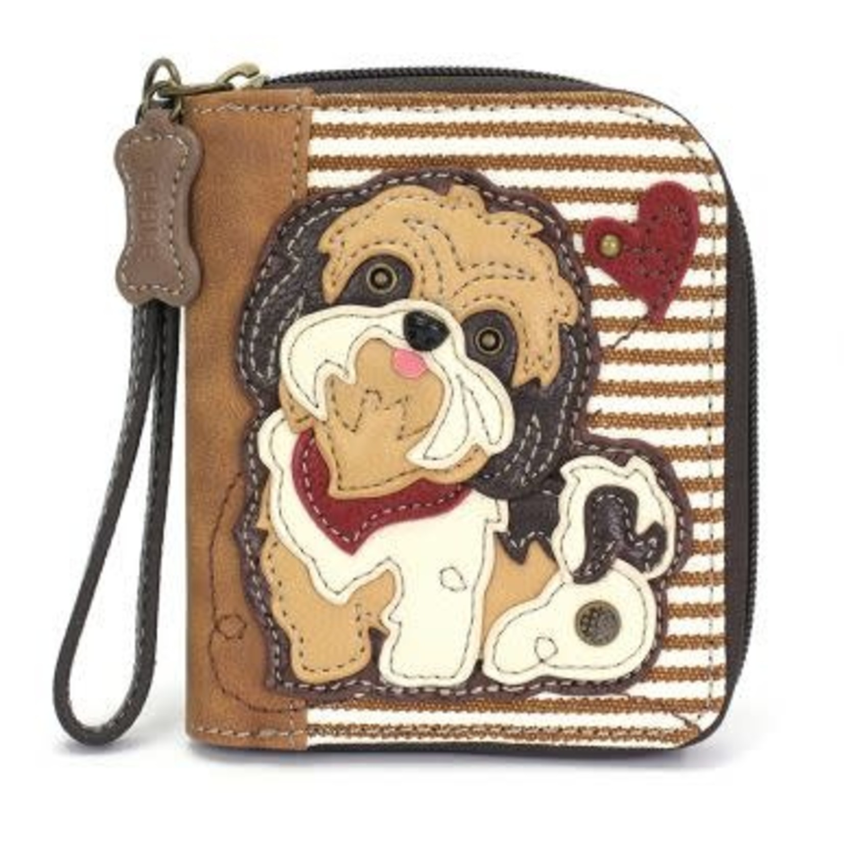 Zipped Dog Coin Purse