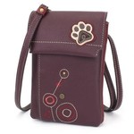 Chala Criss Cell Phone Crossbody - Paw Print