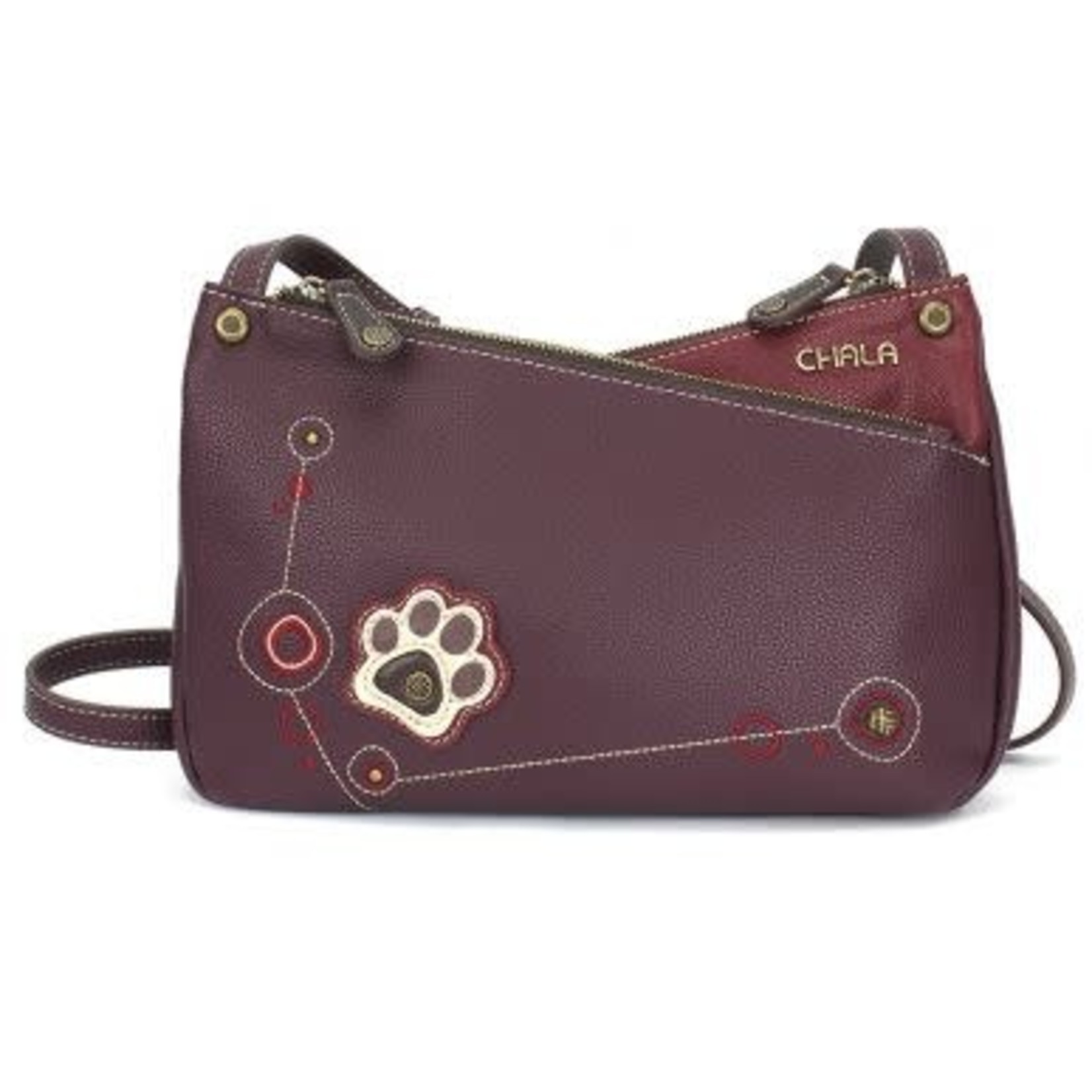 Chala Criss Crossbody - Paw Print