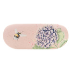 Wrendale Designs GLC08 - Eyeglass Case - 'Hydrangea' Bee