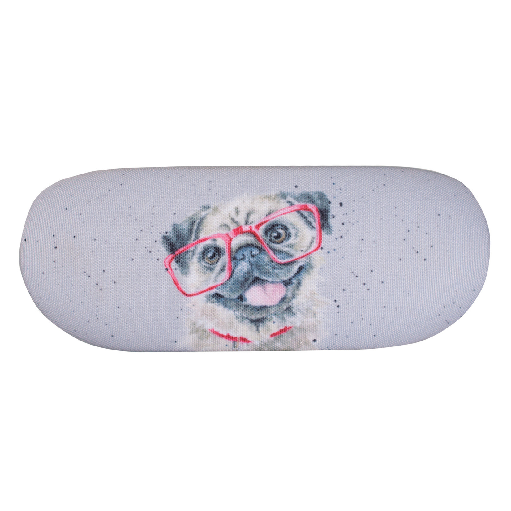 Wrendale Designs GLC01 - Eyeglass Case - 'Louie' Pug