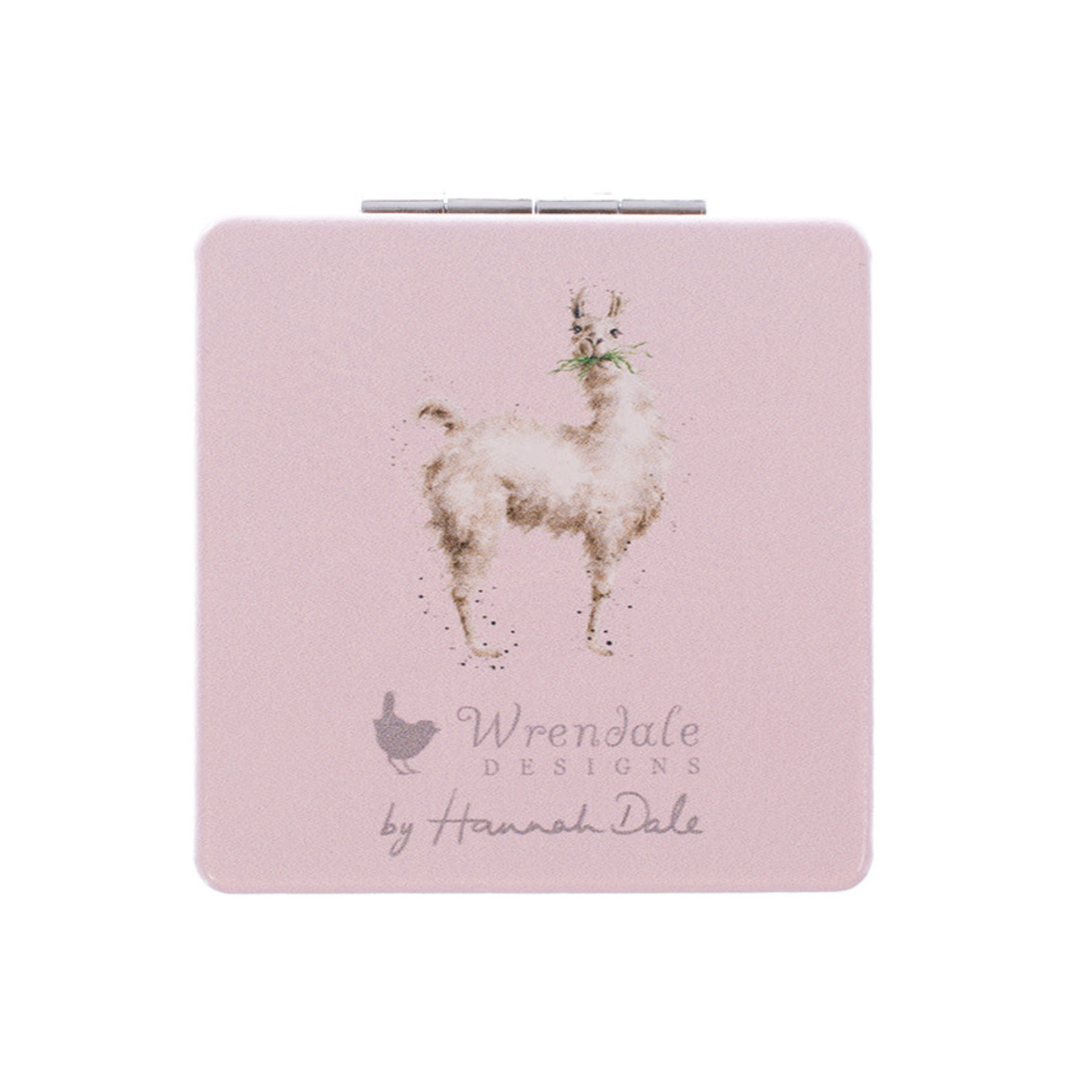Wrendale Designs Compact Mirror - 'Llama Queen' Llama (MR004)