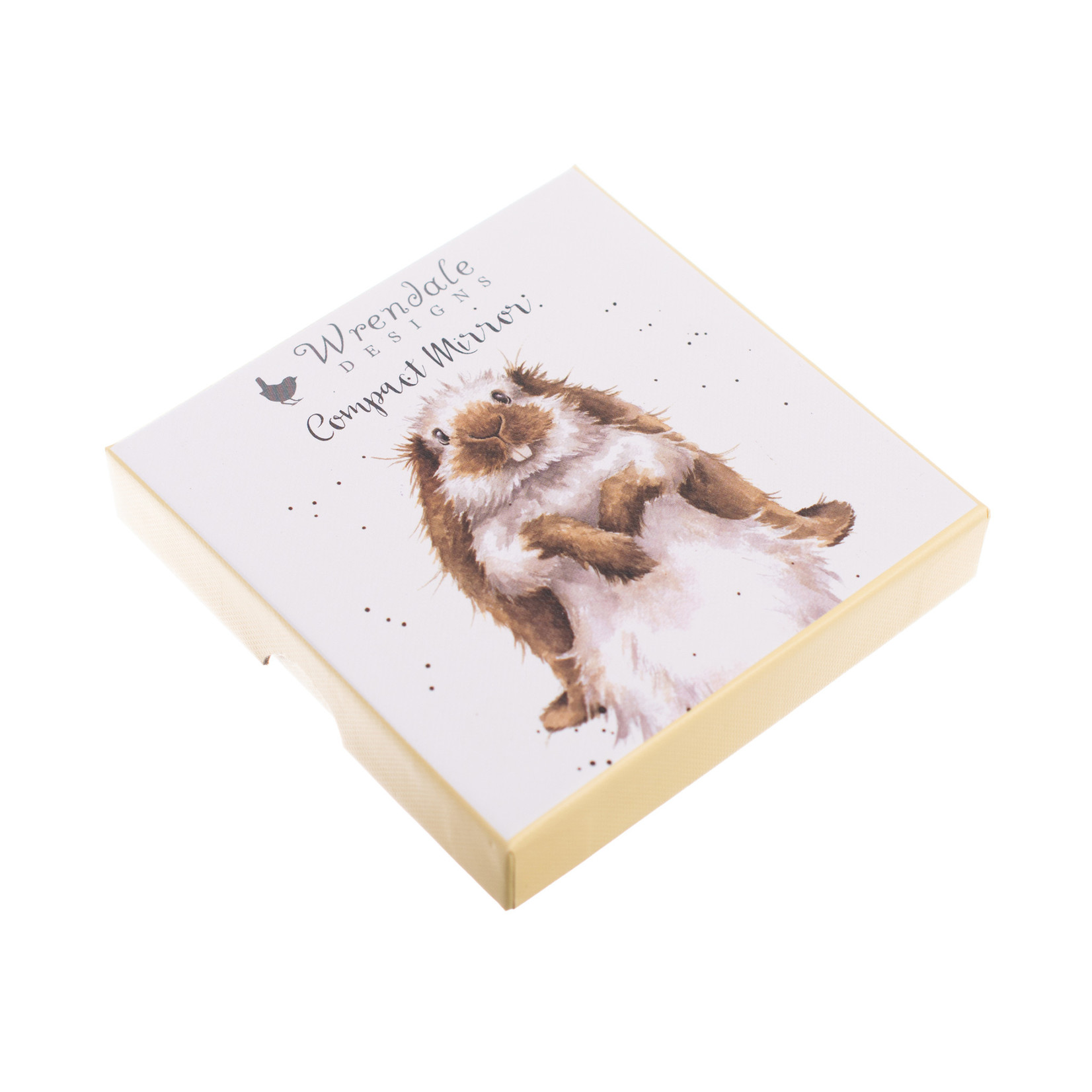 Wrendale Designs MR005 Compact Mirror - 'Earisistible' Rabbit