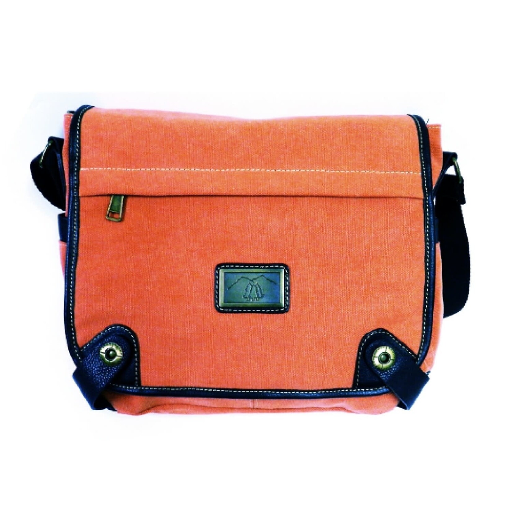 Triple Tree Canvas 3949 12" Coral Canvas Shoulder Bag