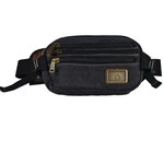 Triple Tree Canvas 3981 Charcoal Canvas Waist Bag
