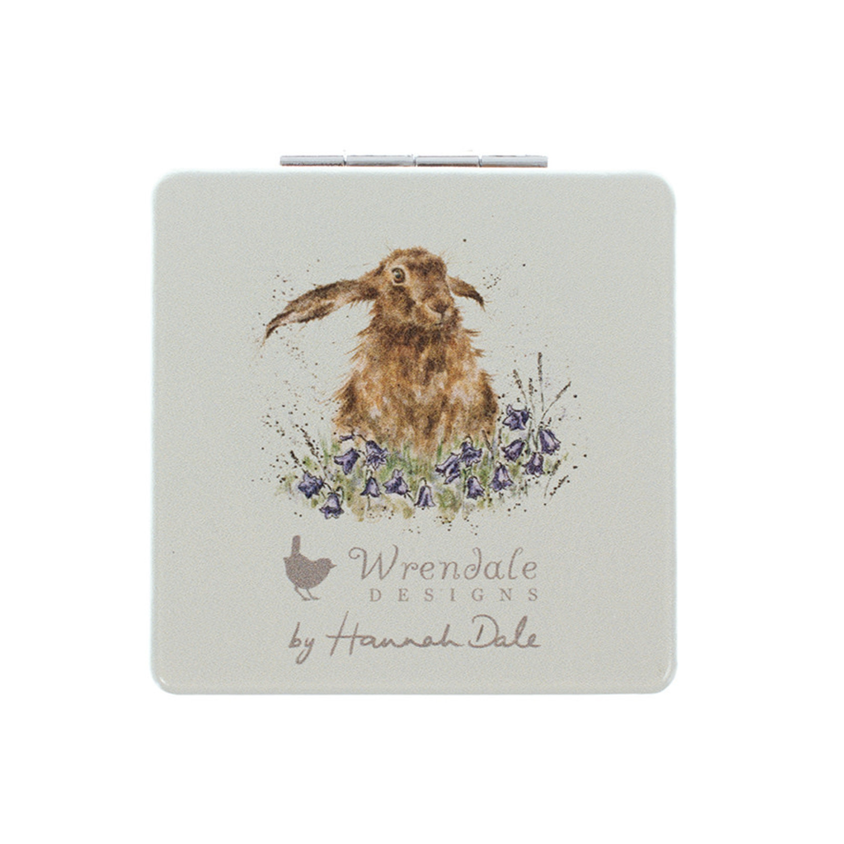 Wrendale Designs MR008 Compact Mirror - 'Hare-Brained' Hare