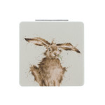 Wrendale Designs MR008 Compact Mirror - 'Hare-Brained' Hare