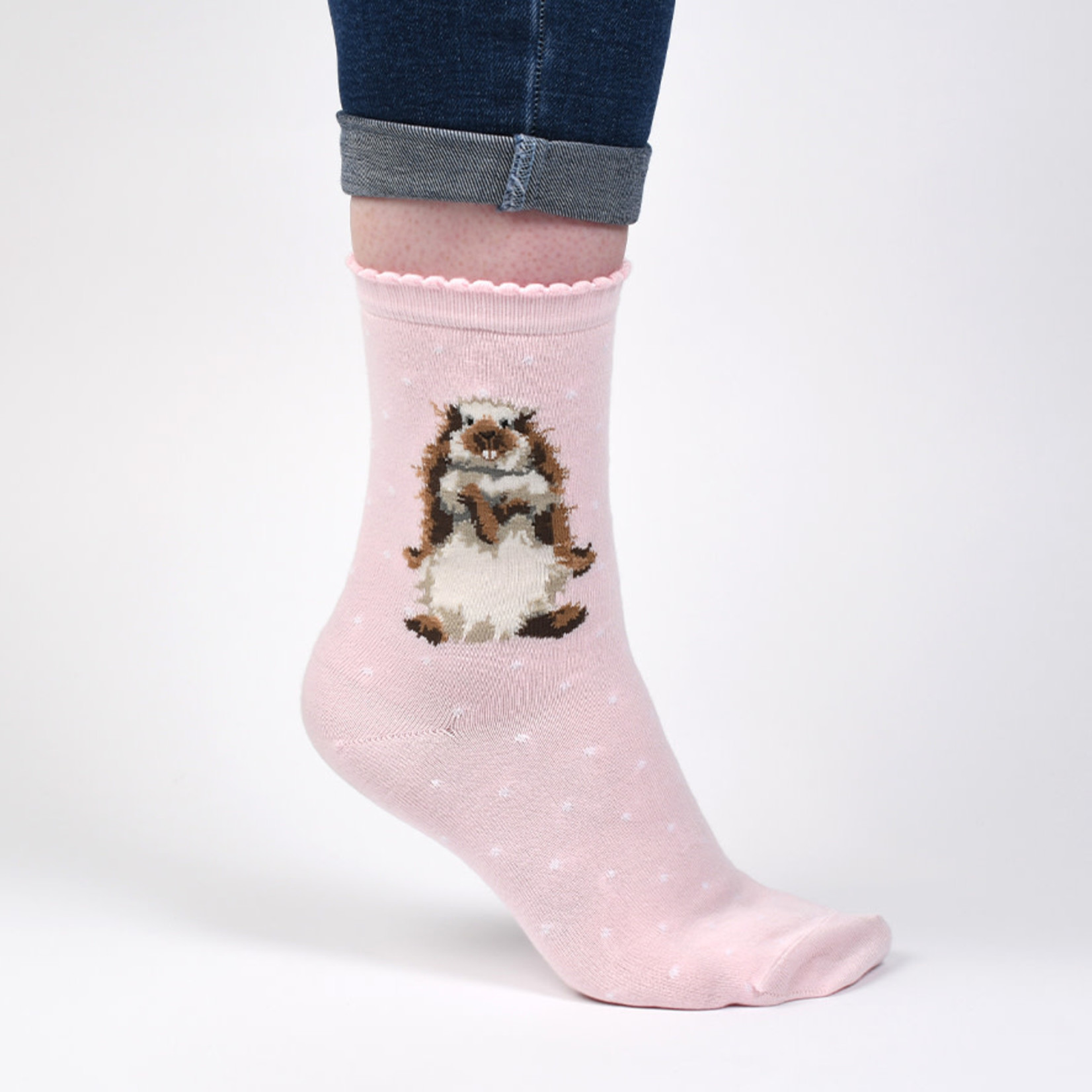 Wrendale Designs Socks - 'Earisistible' Rabbit (SOCK001)