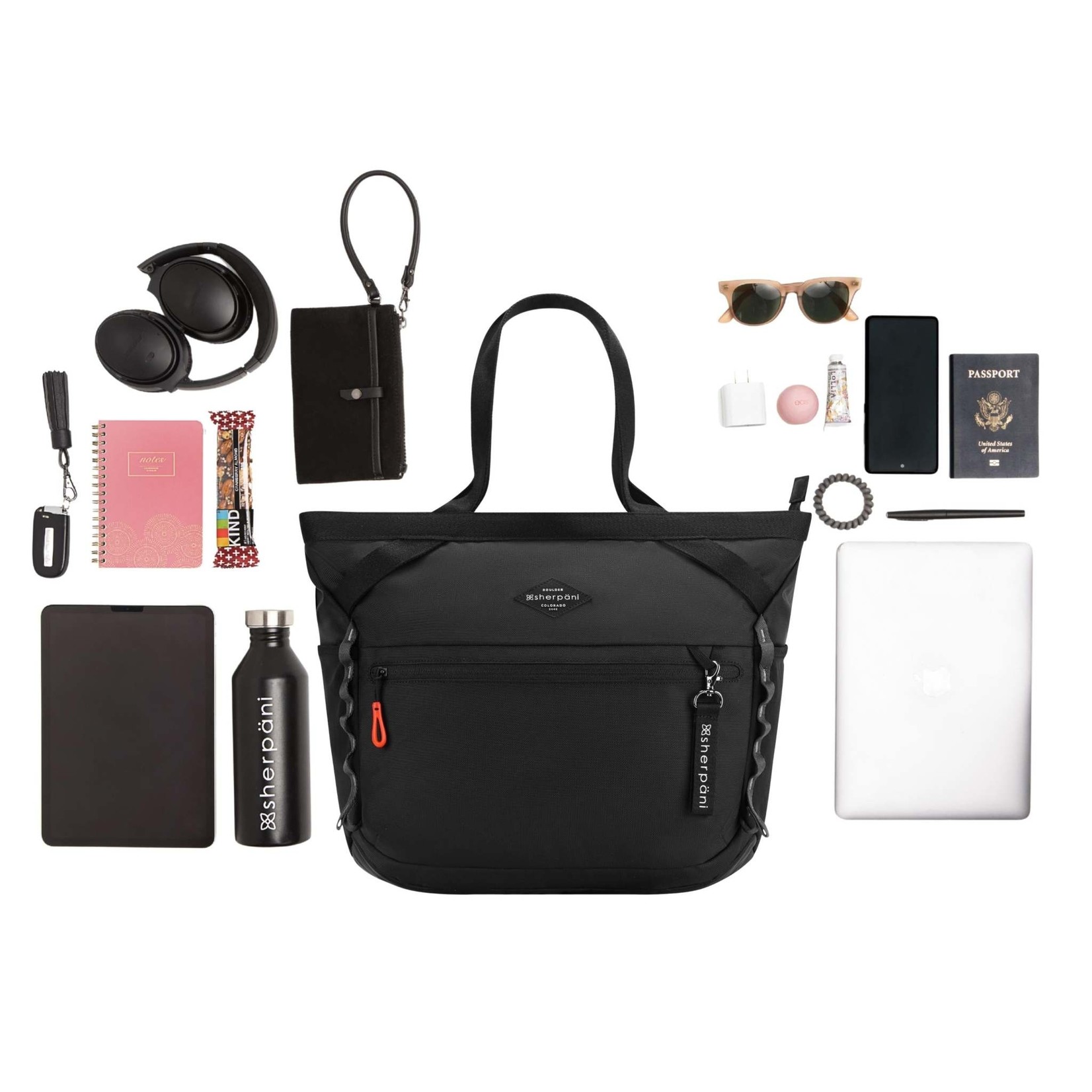 Sherpani Stride Tote - Raven SS23