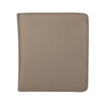 Leather Handbags and Accessories 7831 Taupe/Mauve - RFID Mini Wallet Two Toned