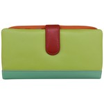 Leather Handbags and Accessories 7420 Citrus - Leather RFID Smartphone Wallet