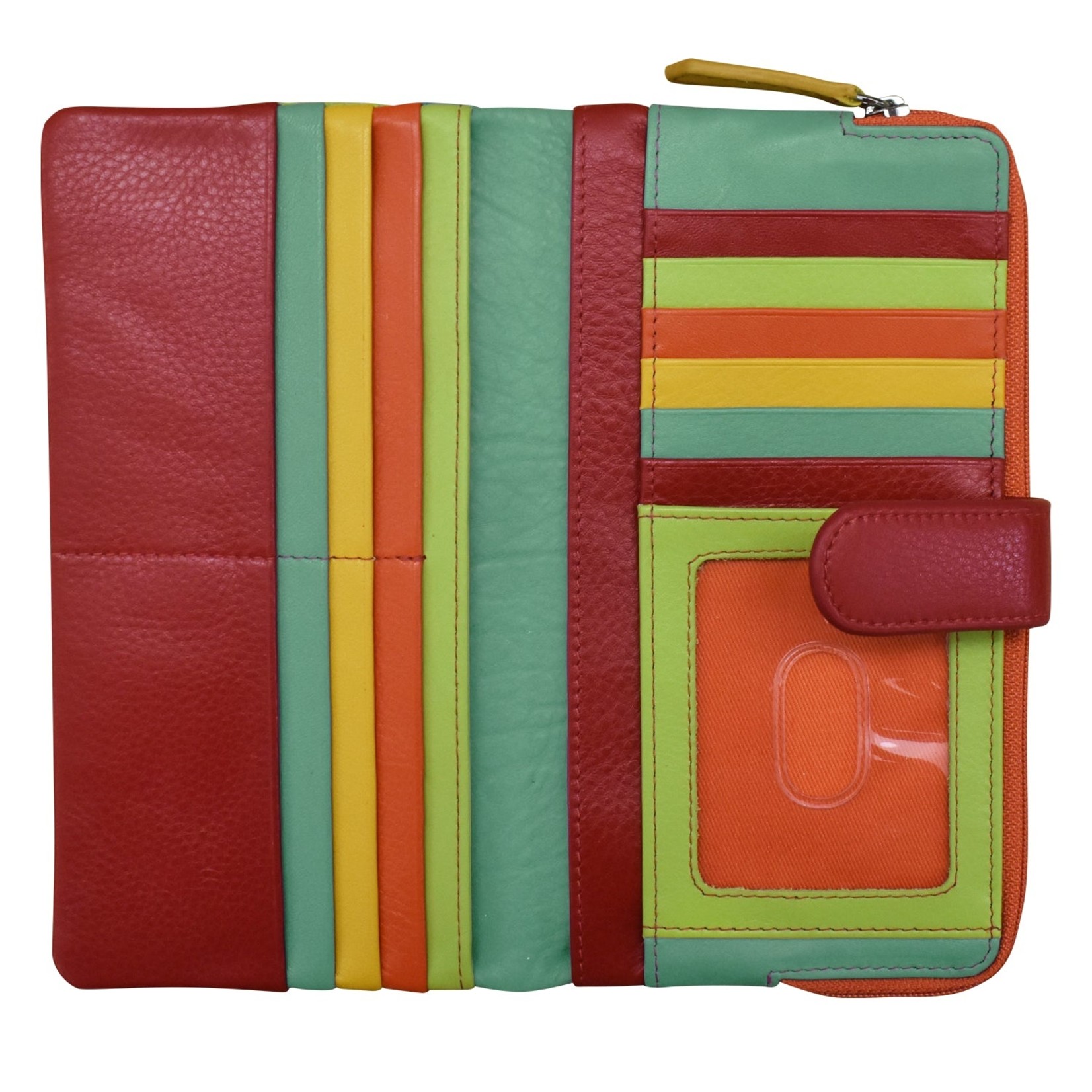 Leather Handbags and Accessories 7420 Citrus - RFID Smartphone Wallet