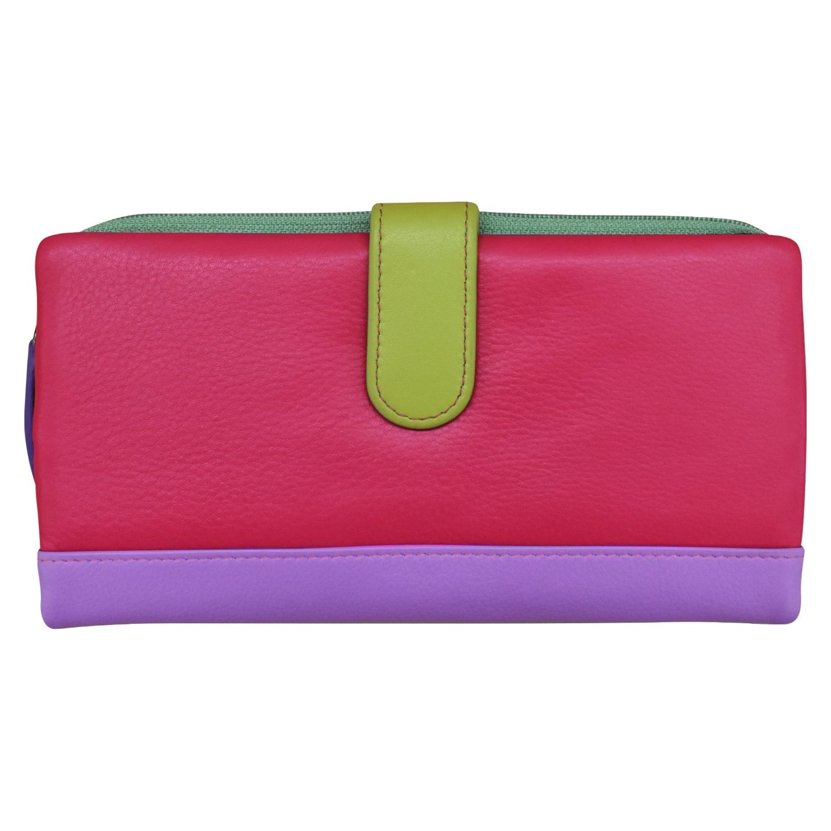Leather Handbags and Accessories 7420 Palm Beach - Leather RFID Smartphone Wallet