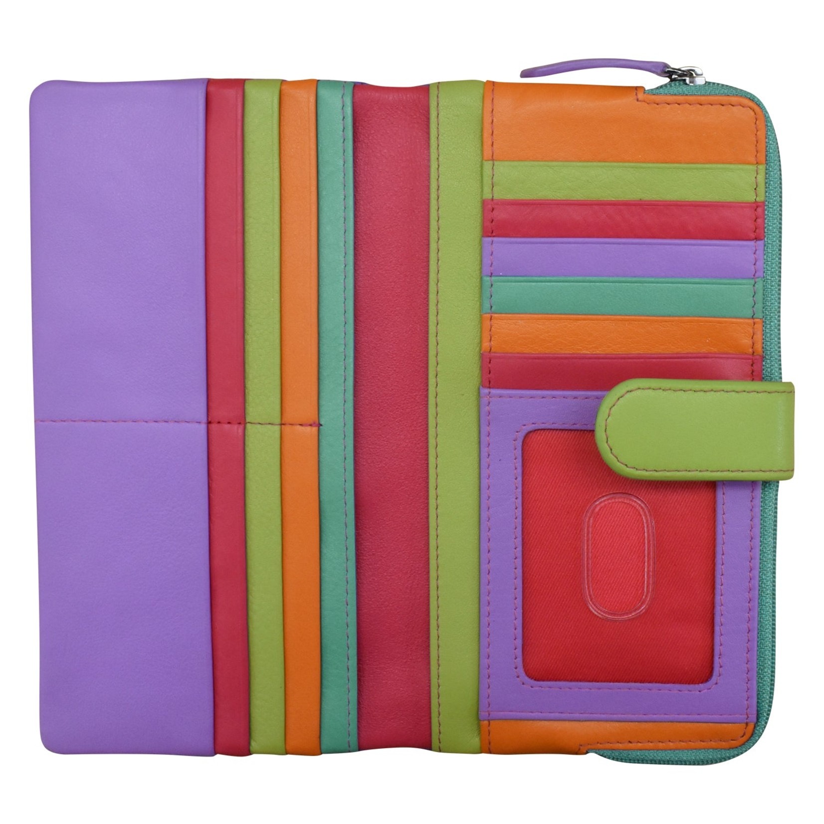 Leather Handbags and Accessories 7420 Palm Beach - Leather RFID Smartphone Wallet