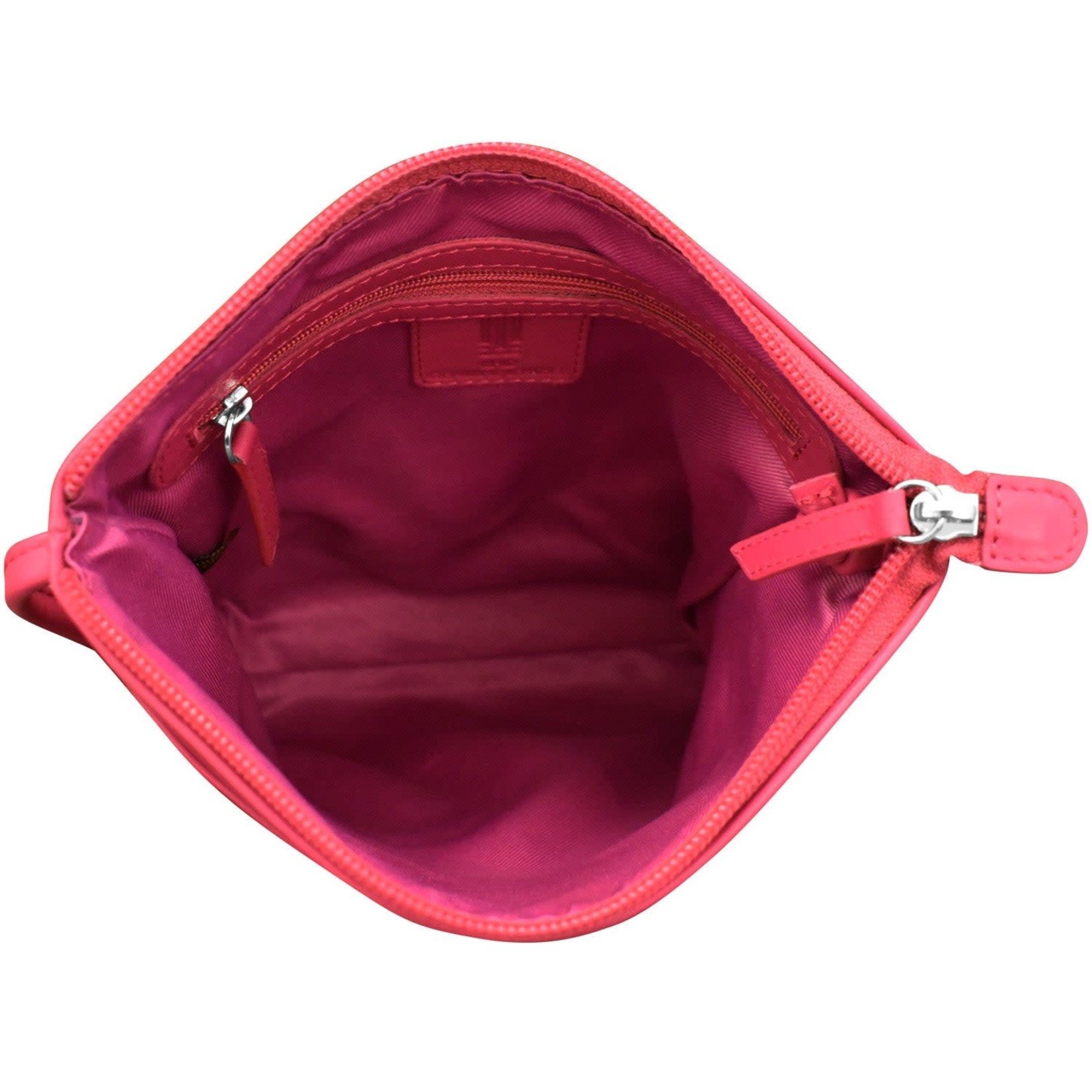 Leather Handbags and Accessories 6661 Indian Pink - Midi Sac