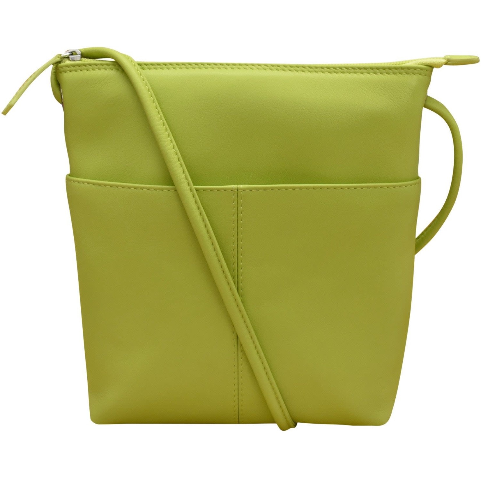 Leather Handbags and Accessories 6661 Pear - Midi Sac