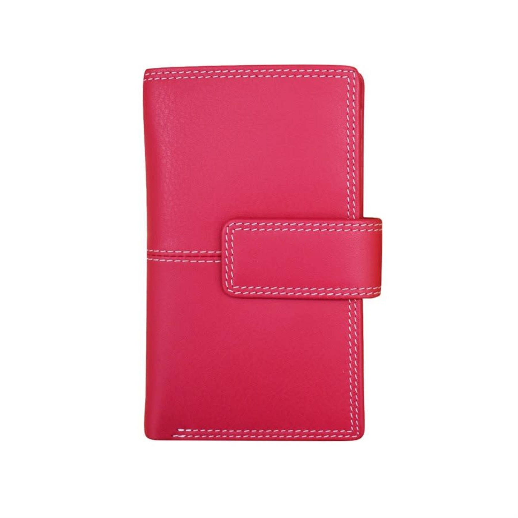 Leather Handbags and Accessories 7826 Indian Pink - Midi Wallet