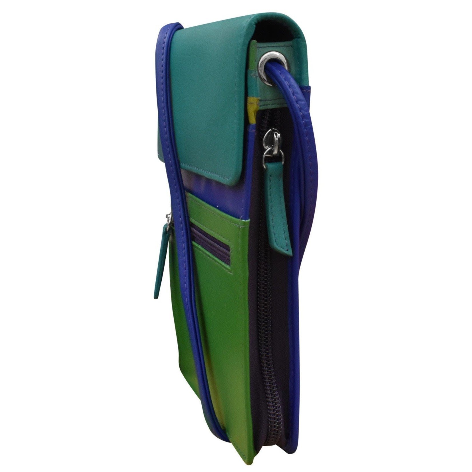 Leather Handbags and Accessories 6824 Cool Tropics - Organizer On String