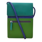 Leather Handbags and Accessories 6824 Cool Tropics - Organizer On String