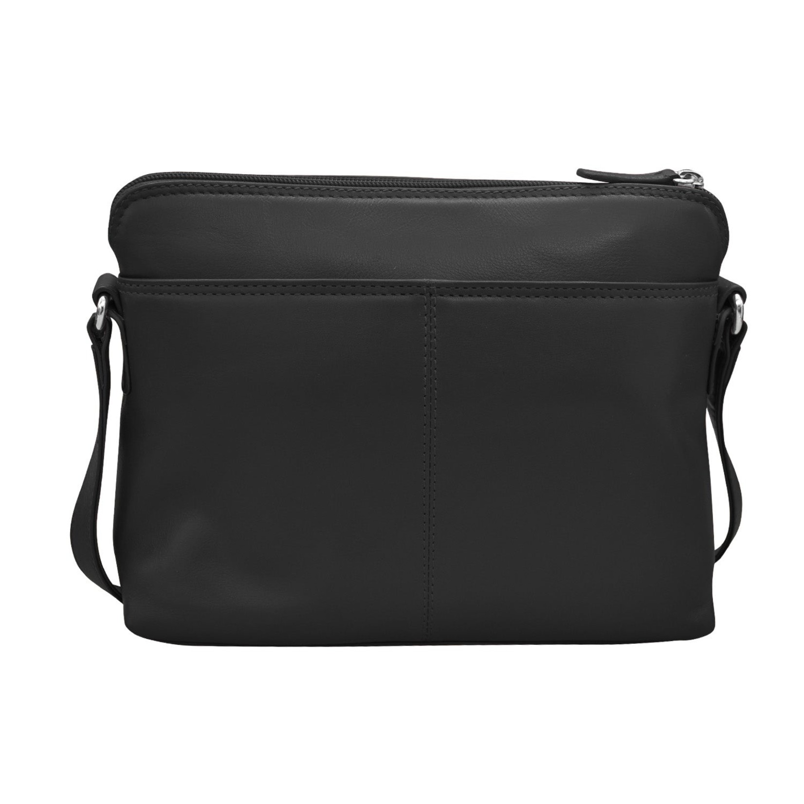 Leather Handbags and Accessories 6333 Black - Organizer Bag