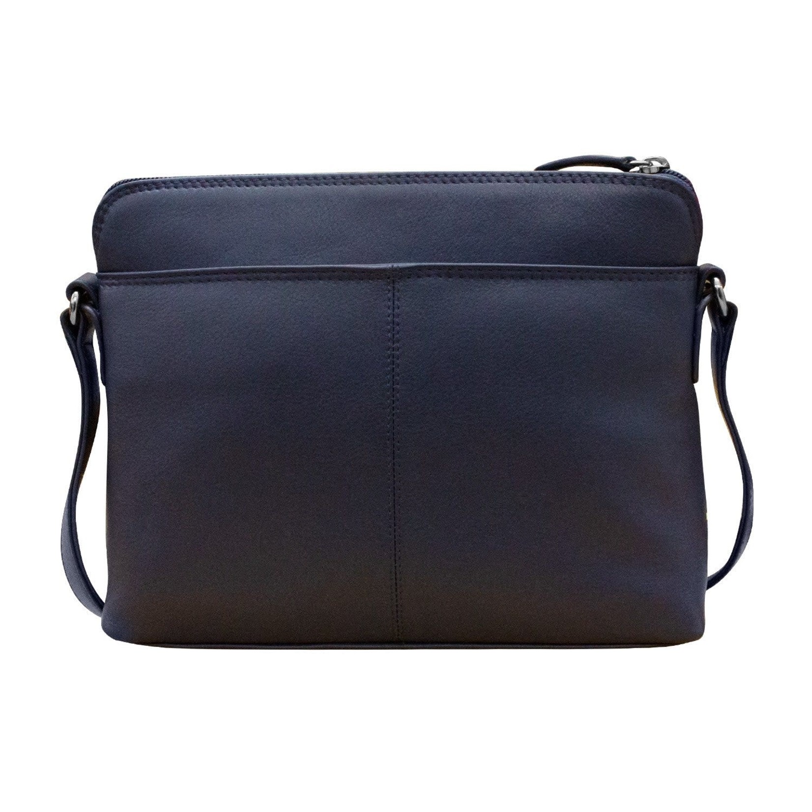 Leather Handbags and Accessories 6333 Classic Navy - Organizer Bag