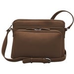 Leather Handbags and Accessories 6333 Toffee - Organizer Bag