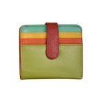 Leather Handbags and Accessories 7301 Citrus - RFID Small Wallet