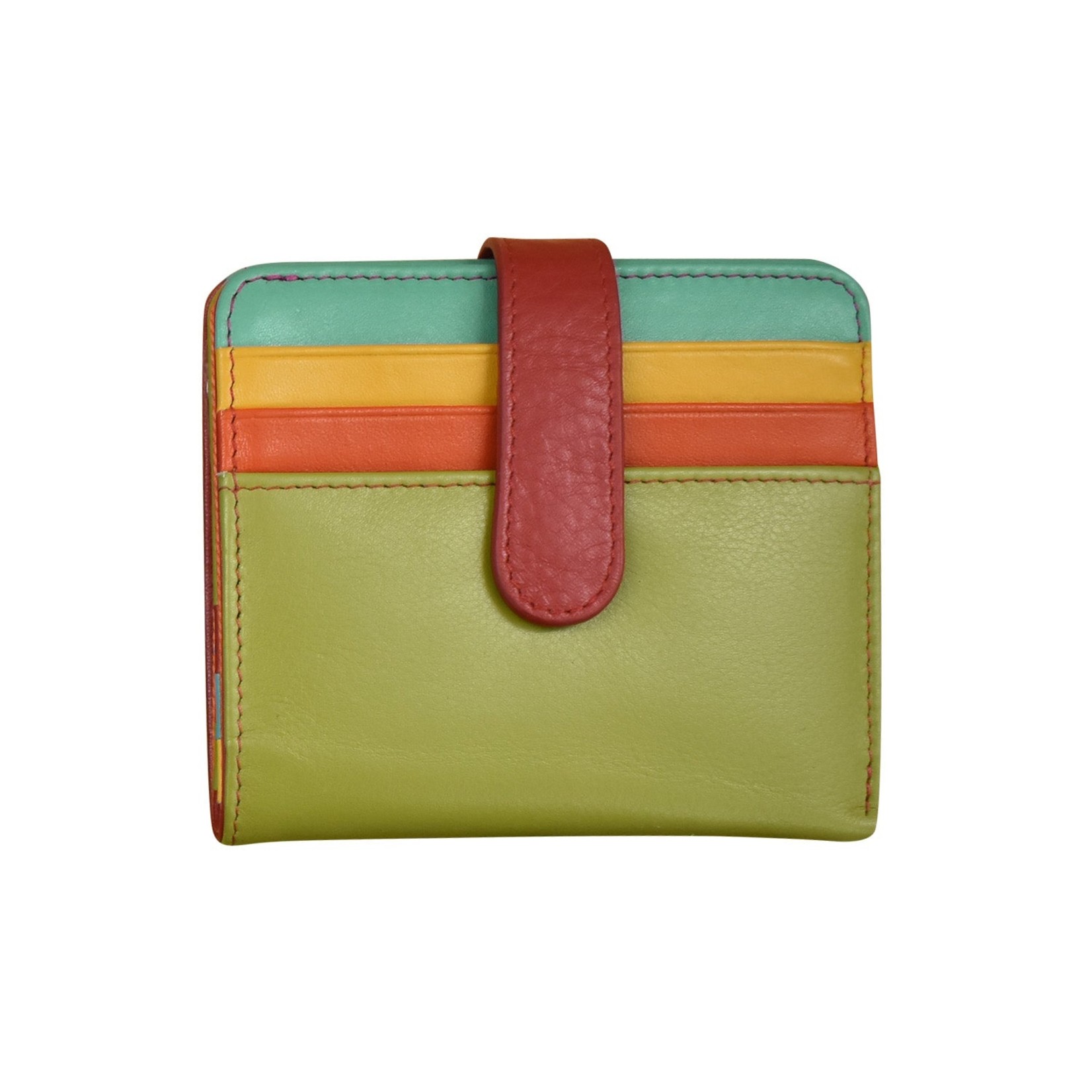 Leather Handbags and Accessories 7301 Citrus - RFID Small Wallet