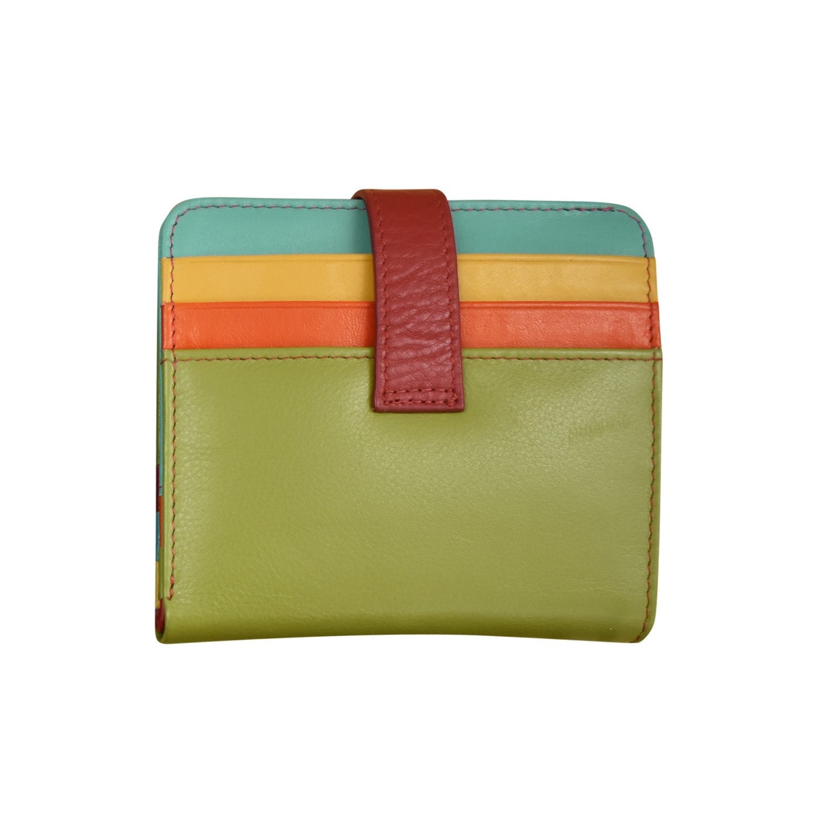 Leather Handbags and Accessories 7301 Citrus - RFID Small Wallet