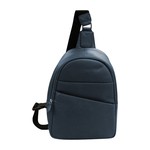 Leather Handbags and Accessories 6507 Navy - Sling Pack Bag